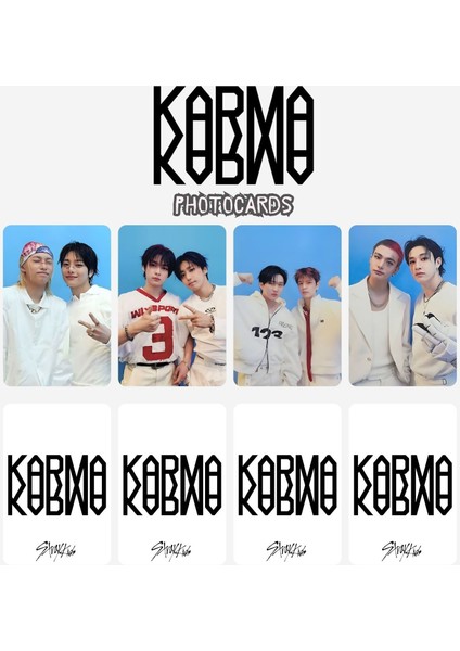 Stray Kıds '' Karma '' Unıt Photocards Set