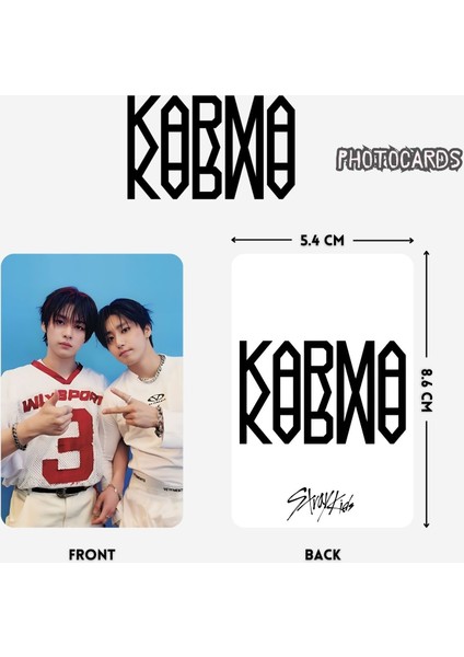 Stray Kıds '' Karma '' Unıt Photocards Set fiyatları