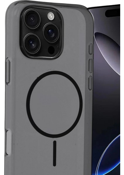 Apple iPhone 16 Pro Pc Blank Magsafe Kapak - Siyah fiyatları