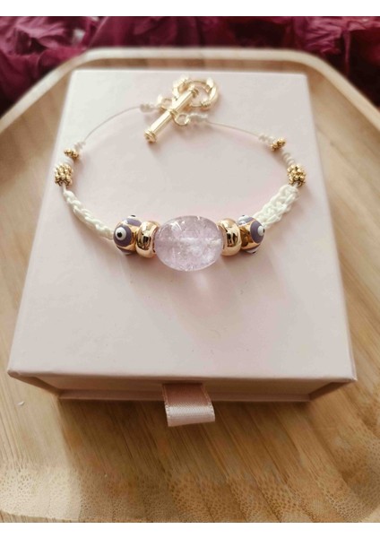 Ametist Doğaltaşlı El Yapımı Bileklik fiyatları