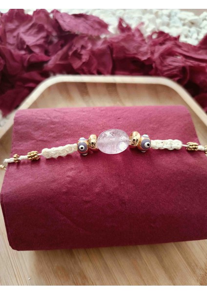 Ametist Doğaltaşlı El Yapımı Bileklik indirimleri