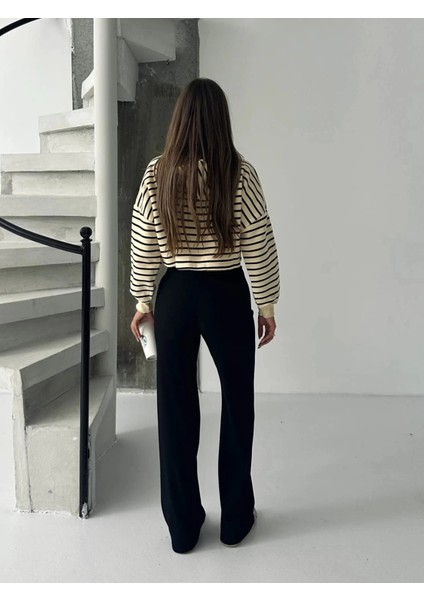 Fit Comfort Siyah Salaş Pantolon A6011 fiyatları