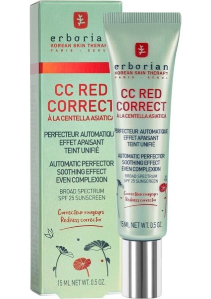 cc Red Correct Spf 20 cc Krem Renk Tonu Eşitleyici 15 ml