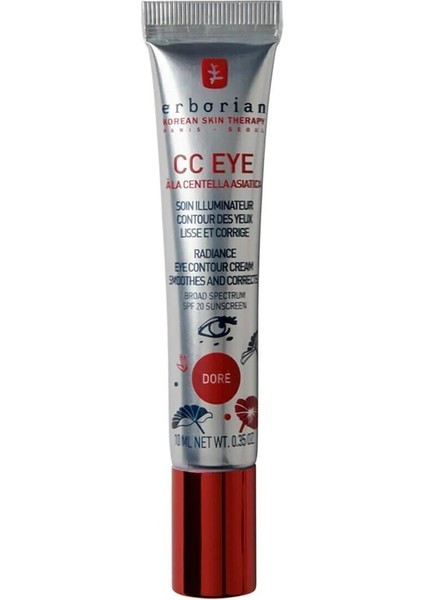 cc Eye With Centella Asiatica Aydınlatıcı Nemlendirici Parlaklık Verici cc Krem 10ML Dore