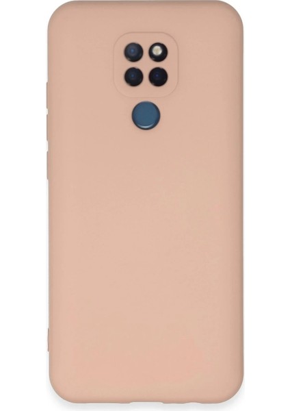 General Mobile Gm 20 Kılıf Nano Içi Kadife Silikon - Pudra
