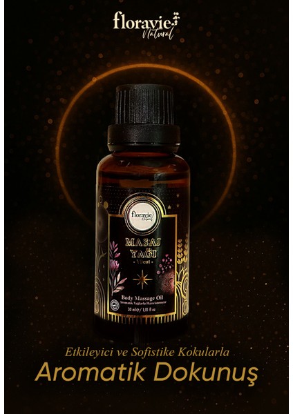 Masaj Yağı - Aromatik Yağlarla Hazırlanmıştır - 30 ml indirimleri