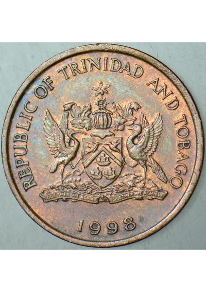 Trinidad ve Tobago 1 Cent 1998. modelleri