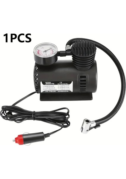 Plastik Gövdeli Siyah Mini Hava Kompresörü fırsatları