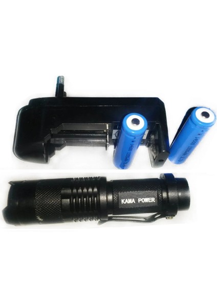 Zoomlu Şarjlı El Feneri Km-82 fırsatları