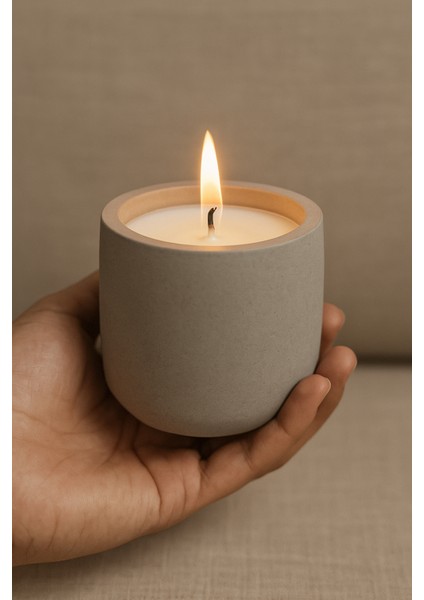 Dekoratif Beton Mum modelleri