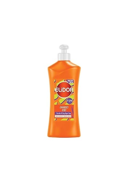 Elidor 7/24 Şekillendirici Saç Bakım Kremi Onarıcı Etki Keratin & Çay Ağacı Yağı 265 ml