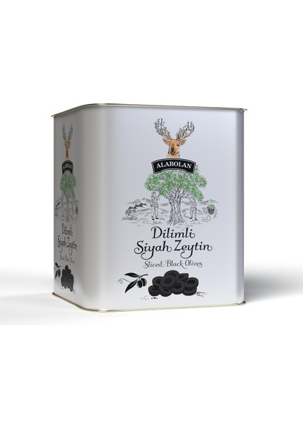 Siyah Dilimli Zeytin 8 kg Teneke modelleri