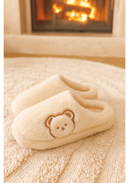 3'lü Paket Fluffy Kapalı Kadın Terlik Ev Terliği fiyatları