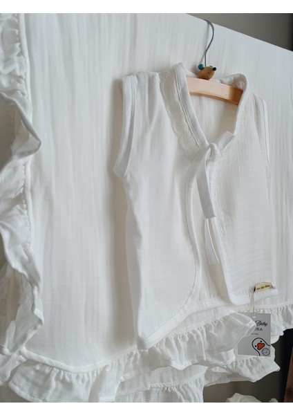 %100 Pamuk 4 Kat Müslin Kumaş Yelek indirimleri