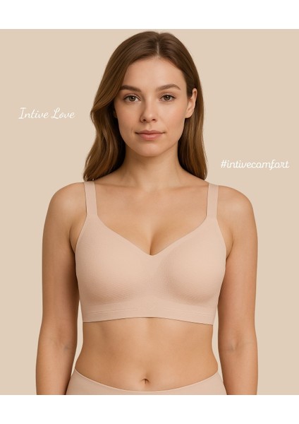 Intive Pureform Balensiz Dikişsiz Kopçasız Dokulu Seamless Bralet Sütyen (5 Renk)