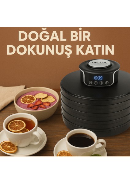 VFD-1205 Meyve Kurutma Makinesi - Zaman Ayarlı Sebze, Meyve ve Et Kurutucu fiyatları
