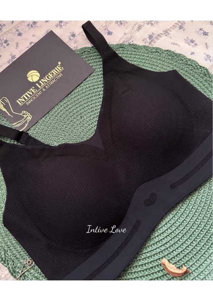 Intive Pureform Balensiz Dikişsiz Kopçasız Dokulu Seamless Bralet Sütyen (5 Renk) modelleri