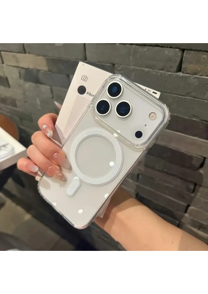 Nexıva iPhone 17 Pro Magsafe Uyumlu Şeffaf Darbe Emici Kılıf – Sararma Karşıtı, Yükseltilmiş Kamera Koruması indirimleri