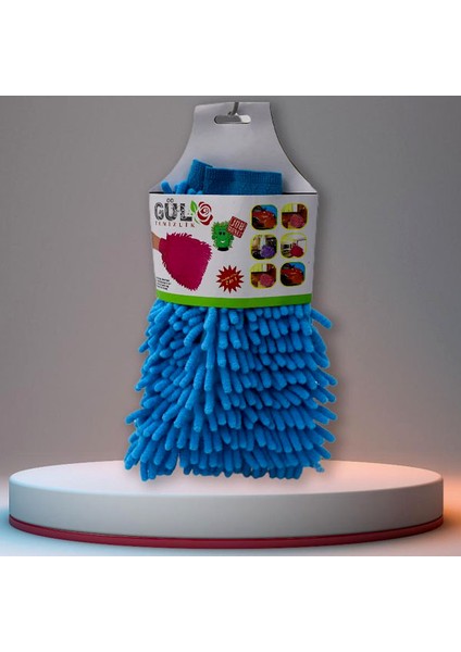 Pelüş Oto Yıkama Eldiveni