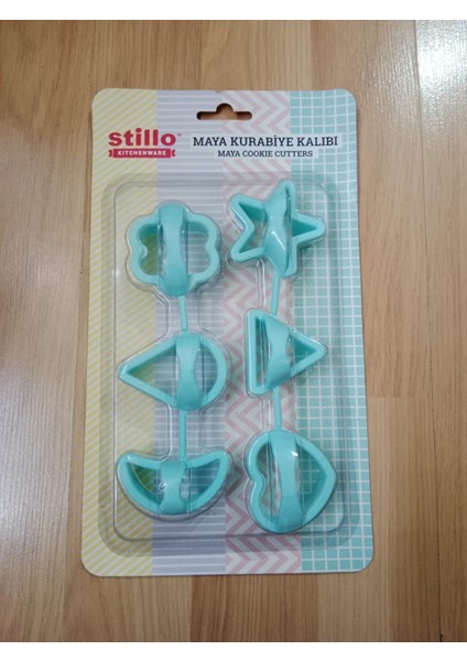 Evim 365 Stillo 6lı Kurabiye Kalıbı