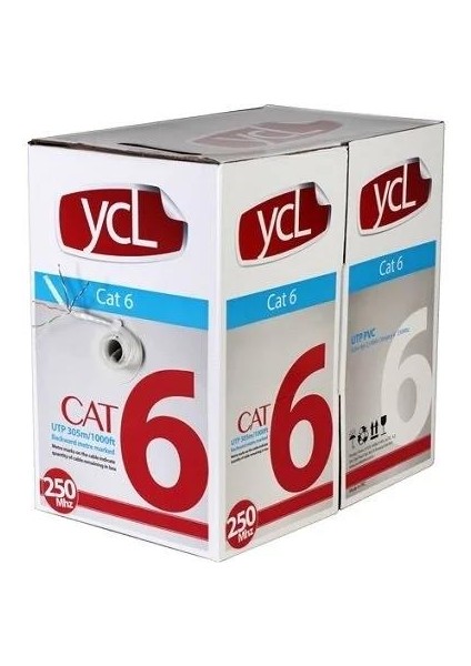 Cat 6 Kablo 23 Awg 305 Metre