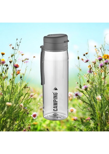 Pure Su Matarası, Süzgeçli Su Kabı, Plastik Suluk, Su Matarası, 730 ml