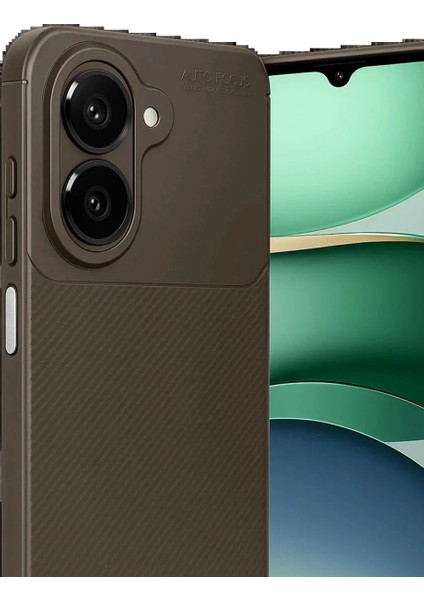 Xiaomi Redmi A5 4g Auto Focus Karbon Kapak - Kahverengi fiyatları