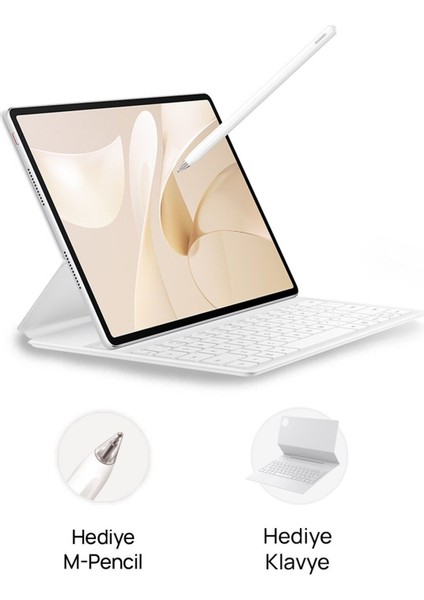 Matepad 12X 12.0" 8gb 256GB Beyaz + Klavye