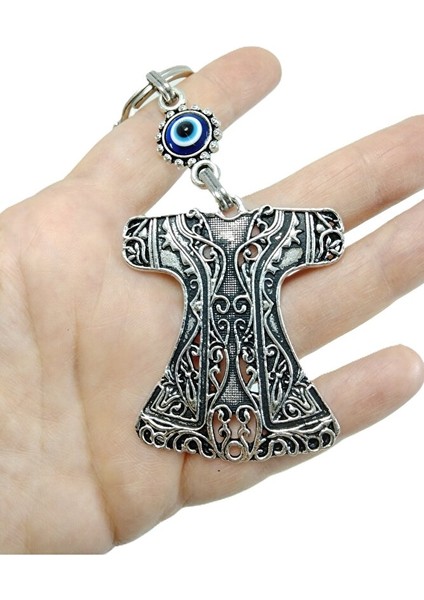 Metal Kaftan Anahtarlık / Araba Dikiz Ayna Süsü Hediyelik Aksesuar Metalik Ipli fırsatları