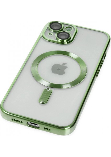 iPhone 14 Plus Kılıf Kross Magneticsafe Kapak - Koyu Yeşil indirimleri