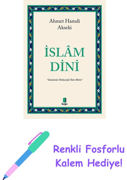 Islâm Dini + Renkli Fosforlu Kalem