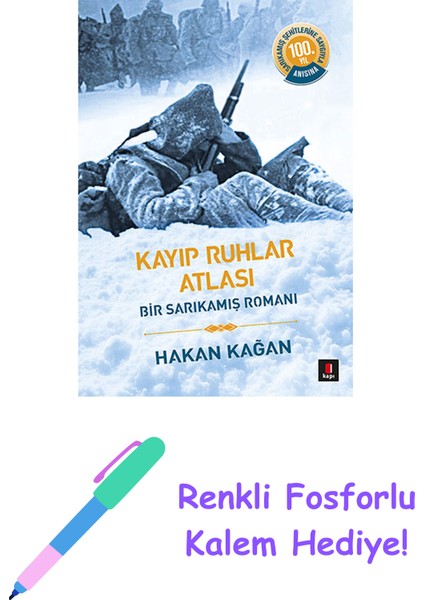 Kayıp Ruhlar Atlası + Renkli Fosforlu Kalem