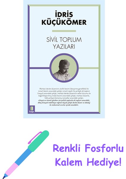 Sivil Toplum Yazıları + Renkli Fosforlu Kalem