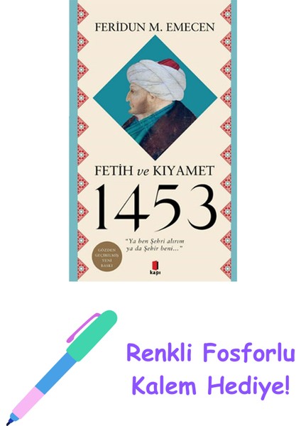 Fetih ve Kıyamet 1453 + Renkli Fosforlu Kalem