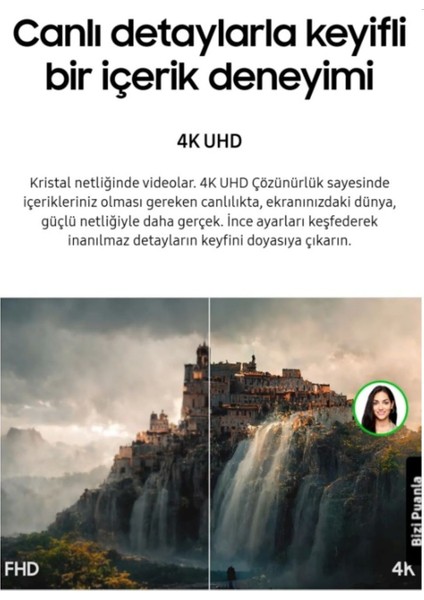 4K UHD Akıllı Tv - Monitör 109 Ekran 43" Wi-Fi Bağlantı Smart Slim Monitör modelleri