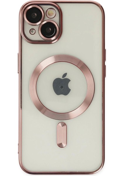 iPhone 14 Plus Kılıf Kross Magneticsafe Kapak - Rose
