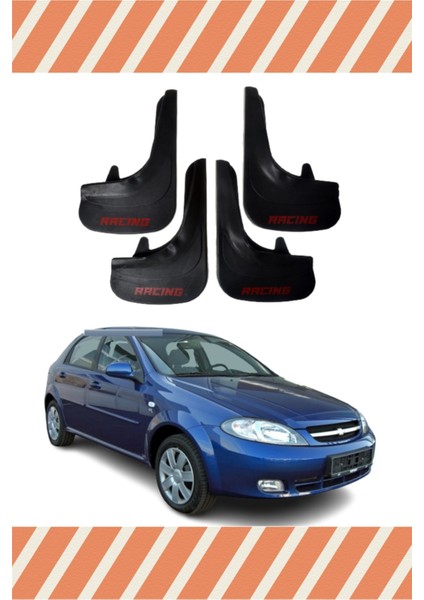 Chevrolet Lacetti Hb Racing Yazılı 4'lü Tozluk Çamurluk Paçalık