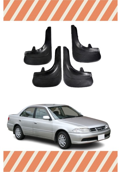 Toyota Carina 4'lü Tozluk Çamurluk Paçalık