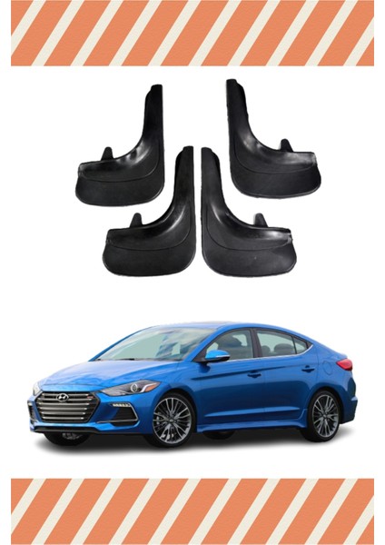 Hyundai Elentra 2016-2021 4'lü Tozluk Çamurluk Paçalık