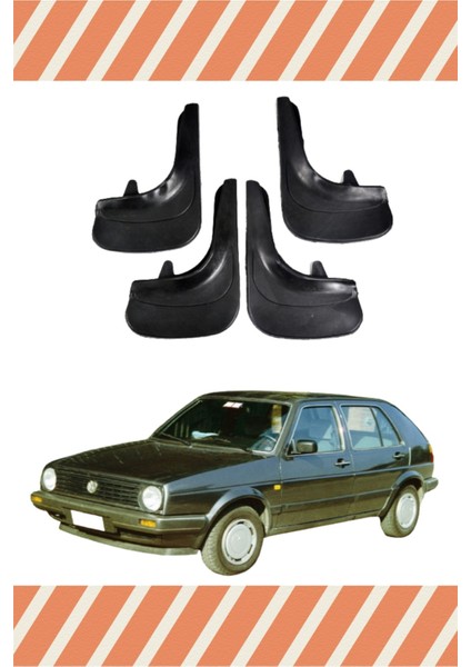 Volswagen Golf 2 4'lü Tozluk Çamurluk Paçalık