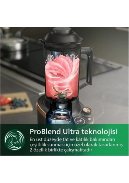 Hızlı Seçim Programları-Flip And Juice Katı Meyve Sıkmaözellikli Blender, Problend Ultra Teknolojisi indirimleri
