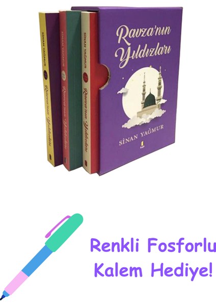 Ravza'nın Yıldızları - Özel Kutulu + Renkli Fosforlu Kalem