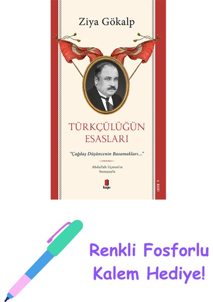 Türkçülüğün Esasları + Yapışkanlı Not Kağıdı