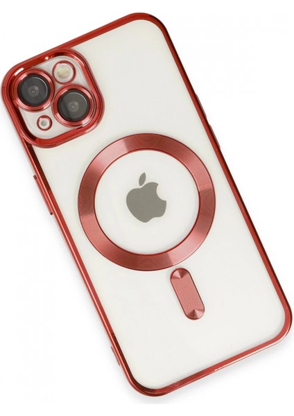 iPhone 14 Plus Kılıf Kross Magneticsafe Kapak - Kırmızı modelleri