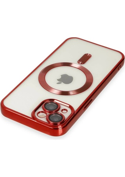 iPhone 14 Plus Kılıf Kross Magneticsafe Kapak - Kırmızı fırsatları