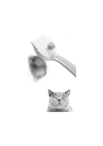 Atapet Tüy ve Kıl Toplama Tarağı (Gri)