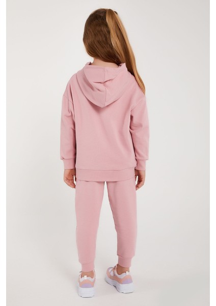 Kız Çocuk Pembe Eşofman Takımı