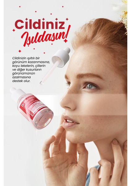 Leke Karşıtı Aydınlatıcı Ampül – Astaxanthin Içerikli, Cilt Tonu Eşitleyici Aydınlatıcı Bakım 30ML modelleri