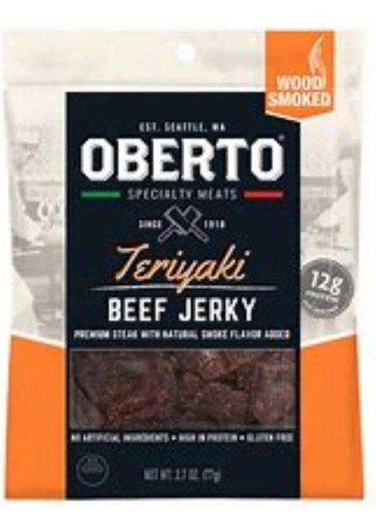 Oberto Specıalty Meats Teriyaki Beef Jerky 77 gr