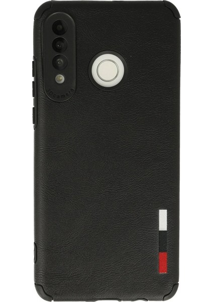 Huawei P30 Lite Kılıf Loop Deri Silikon - Siyah